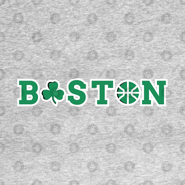 Boston basketball city by Adrian's Outline